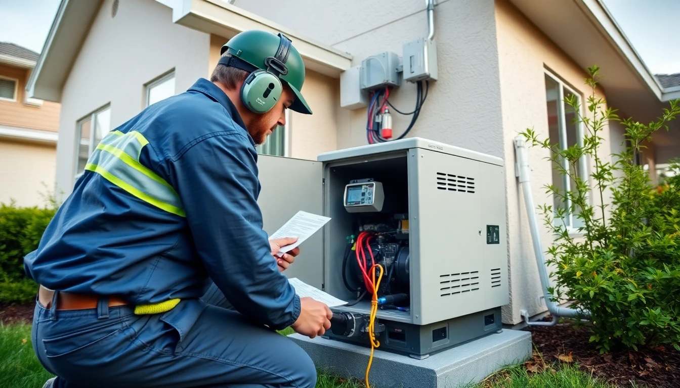 HOA-Approved Generator Installation